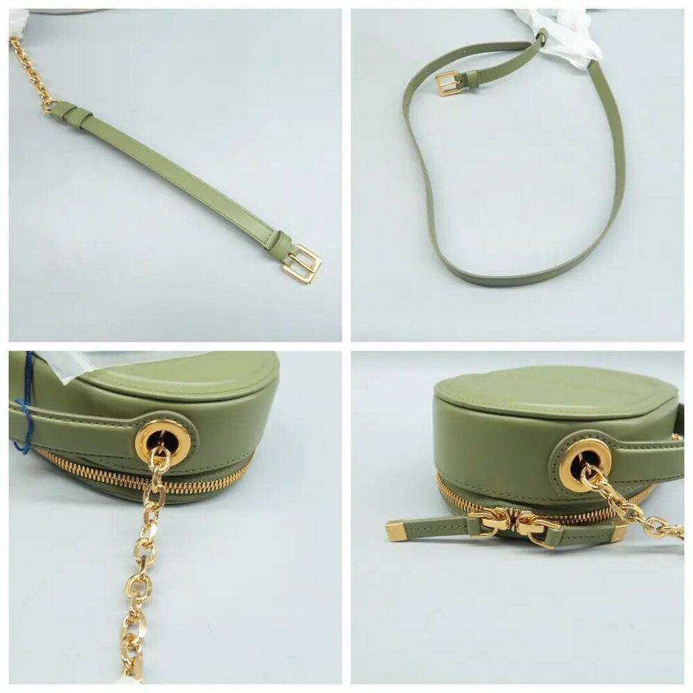 100% Authentic Dior CD Signature Green Leather Shoulder Bag 1915-08824 - Picture 9 of 12